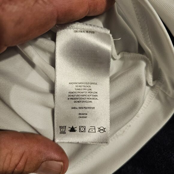 Columbia Mens Size 2XL Fishing Long Sleeve PFG White Crew Neck American Flag - Picture 7 of 7